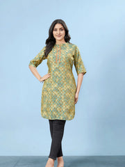 Silk Viscose with owen zari Digital Print with Inner-MLWSHKT8032MUL