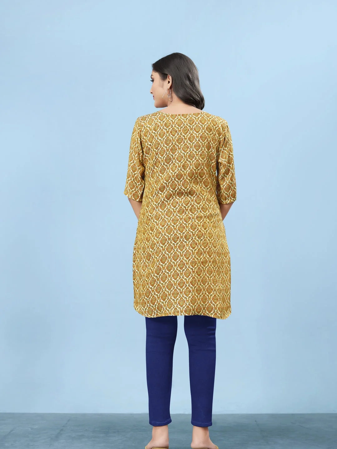 Silk Viscose with owen zari Digital Print with Inner