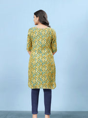 Silk Viscose with owen zari Digital Print with Inner-MLWSHKT8035MUL