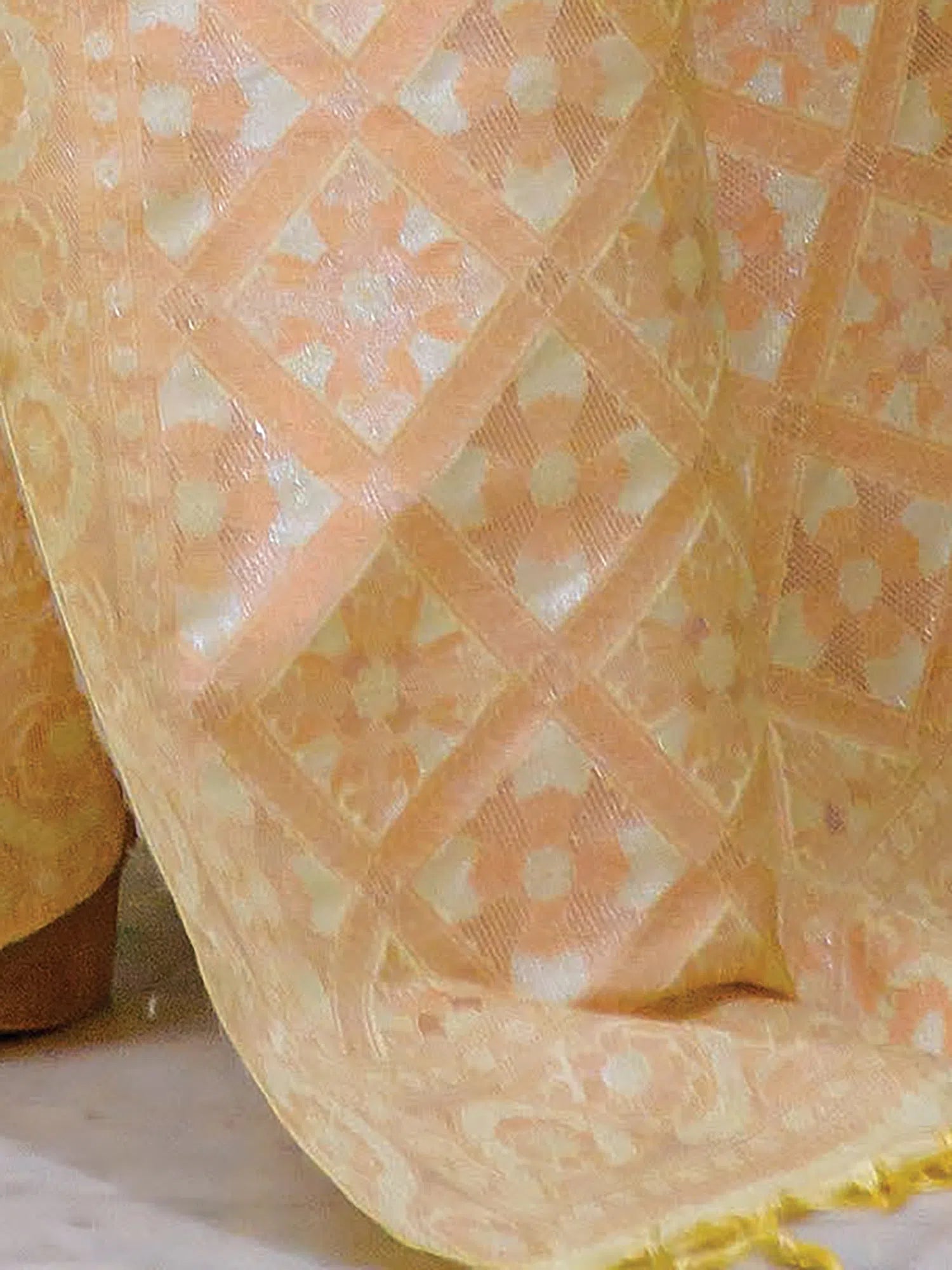Yellow Designer Saree - Indian Sari Collection