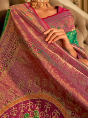 Yellow Woven Women Saree-SITA1006