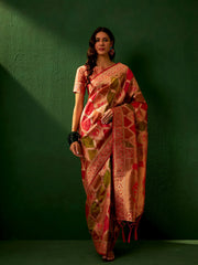 Womens Fashion Ethnic Multi Color Sarees-MLSHWSA1205MUL0ONE