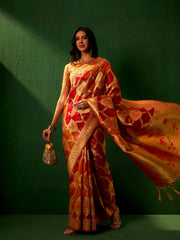 Womens Fashion Ethnic Multi Color Sarees-MLSHWSA1206MUL0ONE