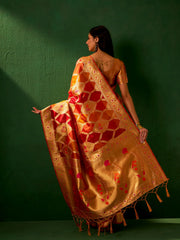 Womens Fashion Ethnic Multi Color Sarees-MLSHWSA1206MUL0ONE