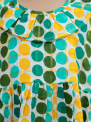 Cotton Dress for Girls - 4-5 Y | SS24DR82GRA