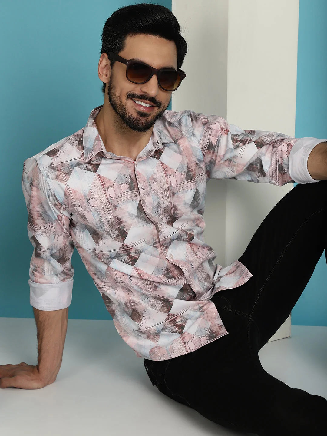 Printed Mens Shirt - Cotton Casual Shirts for Men | [Brand]