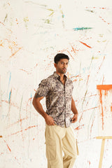 Men's Printed Formal Brand Shirt