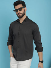 Woven Design Casual Shirt-SF-905