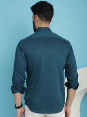 Woven Design Casual Shirt-SF-90