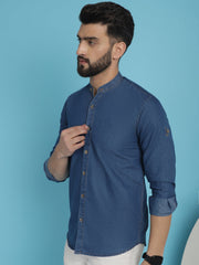 Denim Casual Shirt for Men-SF-922