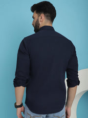 Striped Casual Shirt for Men's-SF-923Q