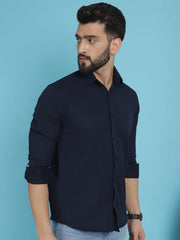 Striped Casual Shirt for Men's-SF-923Q