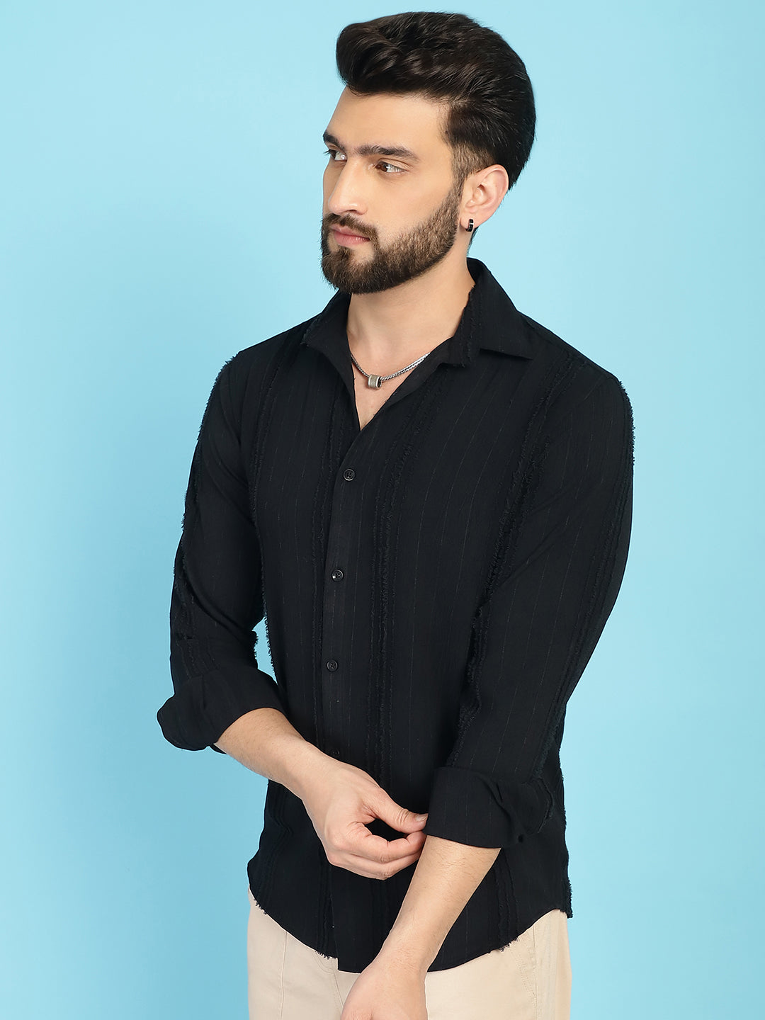 Self Design Mens Shirt SF-929 | Cotton Casual Shirts