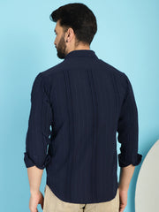 Self Design Casual Shirt for Mens