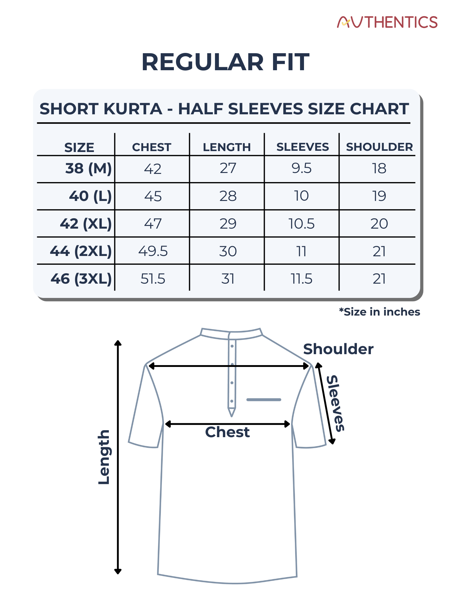 Satin Short Kurta Half Sleeves for Men - White | SHAVSPNAV3 | DesiQlo