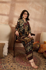 Multi Viscose Rayon Printed Straight Coord Sets VCORD1198