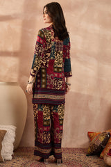 Multi Viscose Rayon Printed Straight Coord Sets VCORD1200
