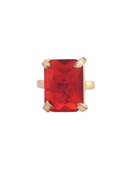 Solitaire Ring with Gemstone-VOJ247