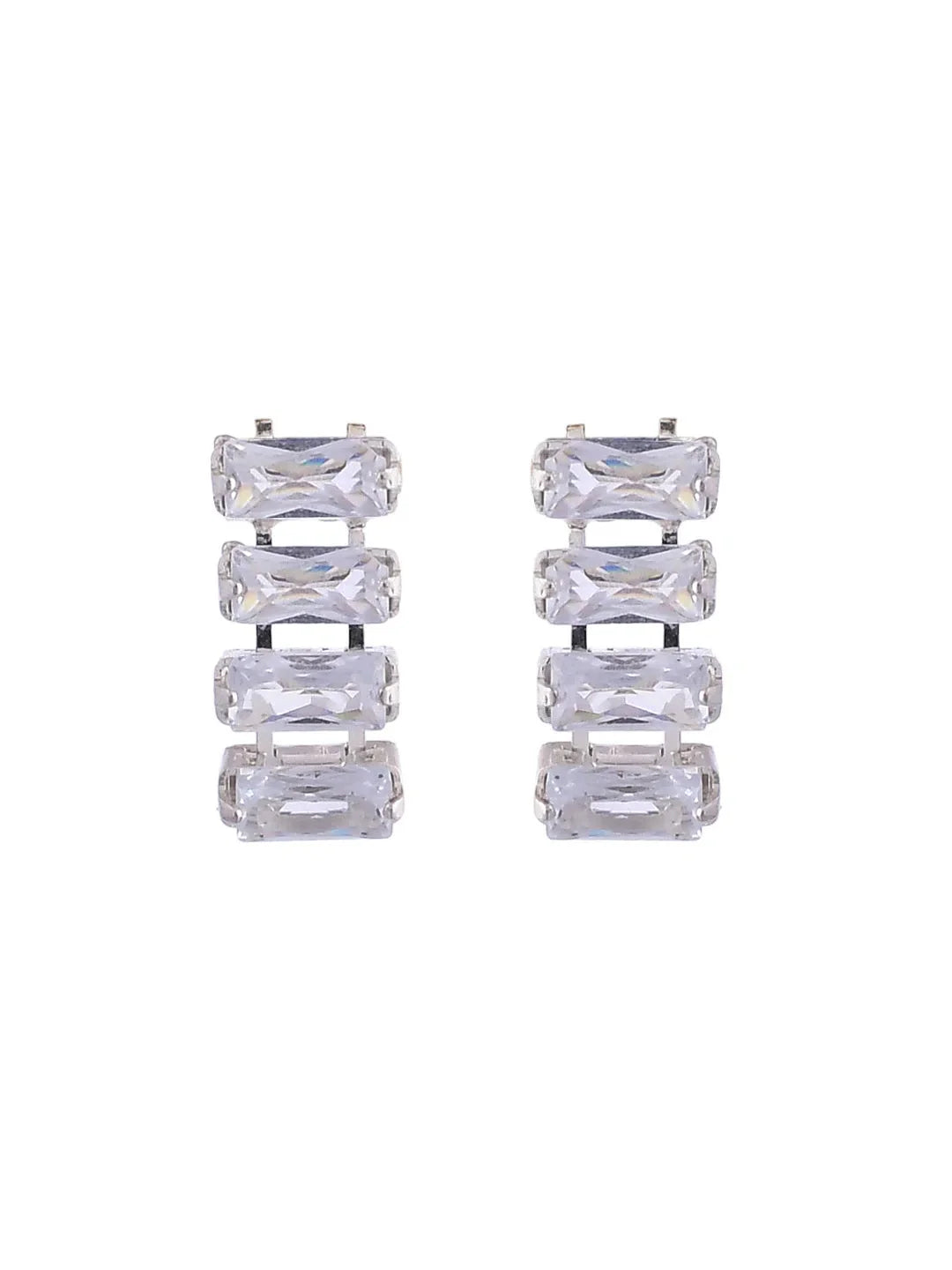 Bridal Jewellery Set: Diamond Studded Choker & Earrings