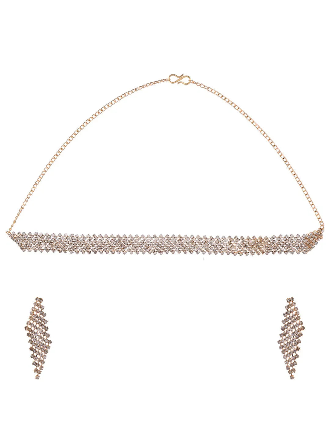 Gold Plated Choker Set | Trendy Artificial Jewelry from India