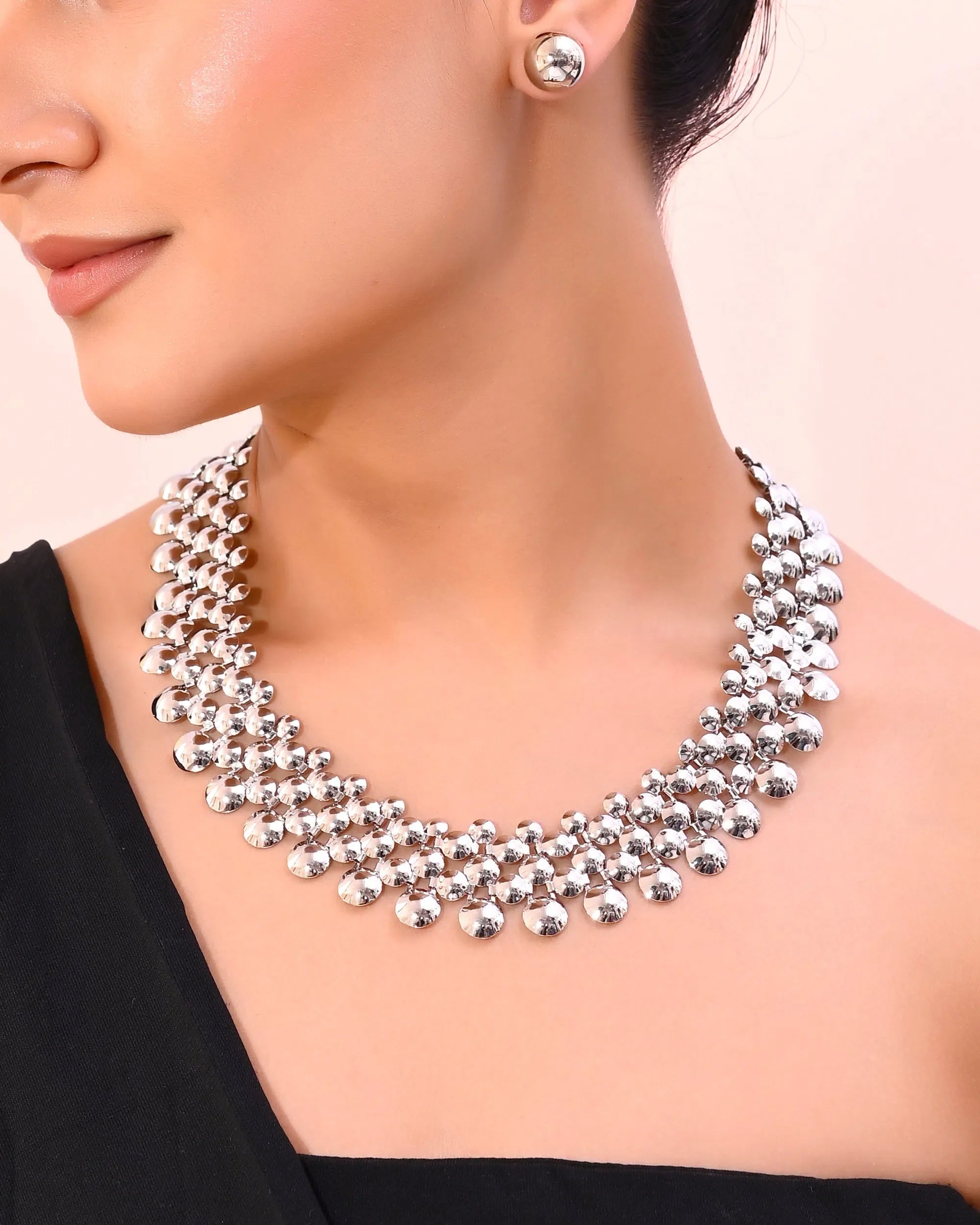 Pink AD Stone Jewelry Set | Trendy Indian Artificial Jewelry