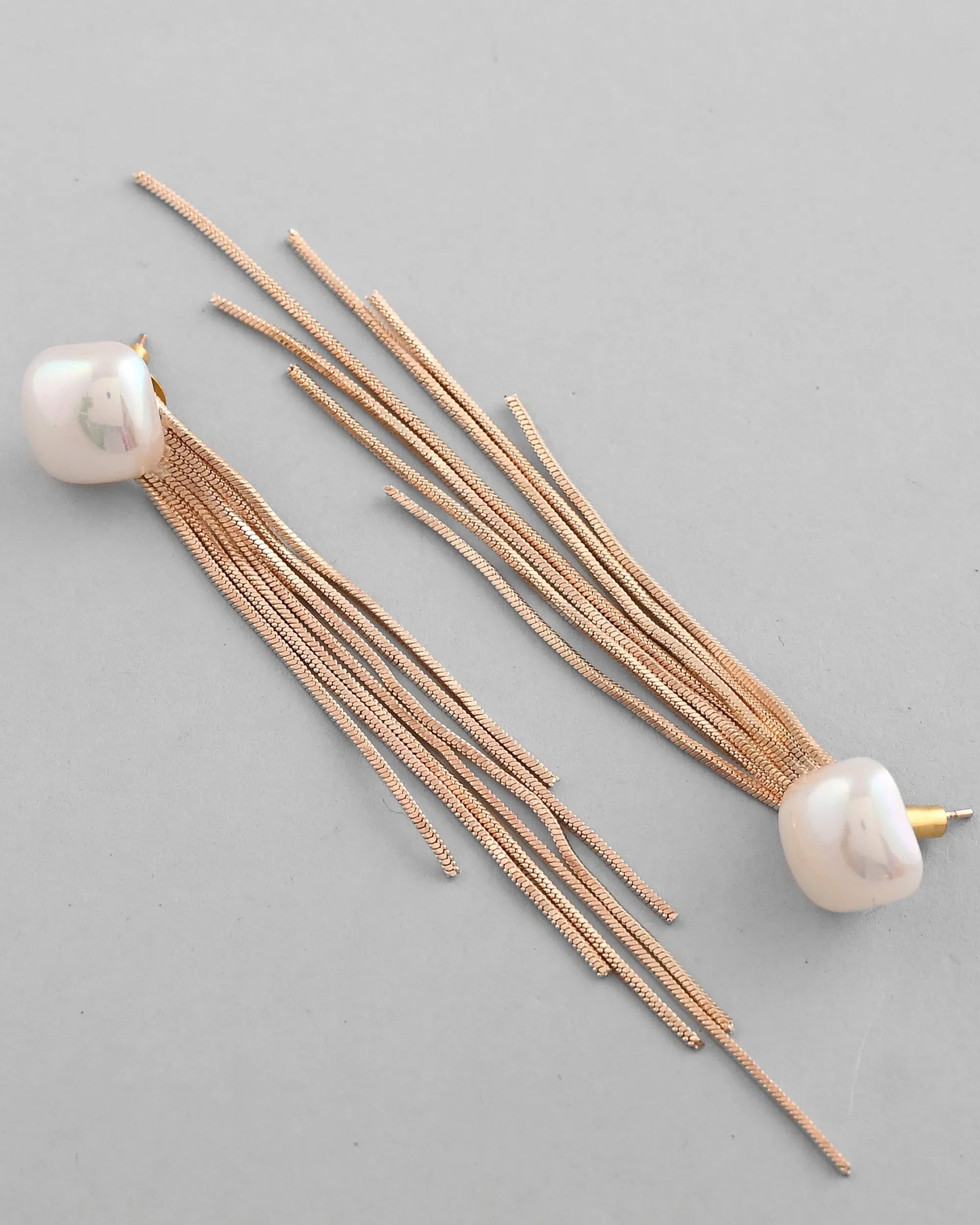 Pearl Studded Earrings: Trendy Indian Artificial Jewelry