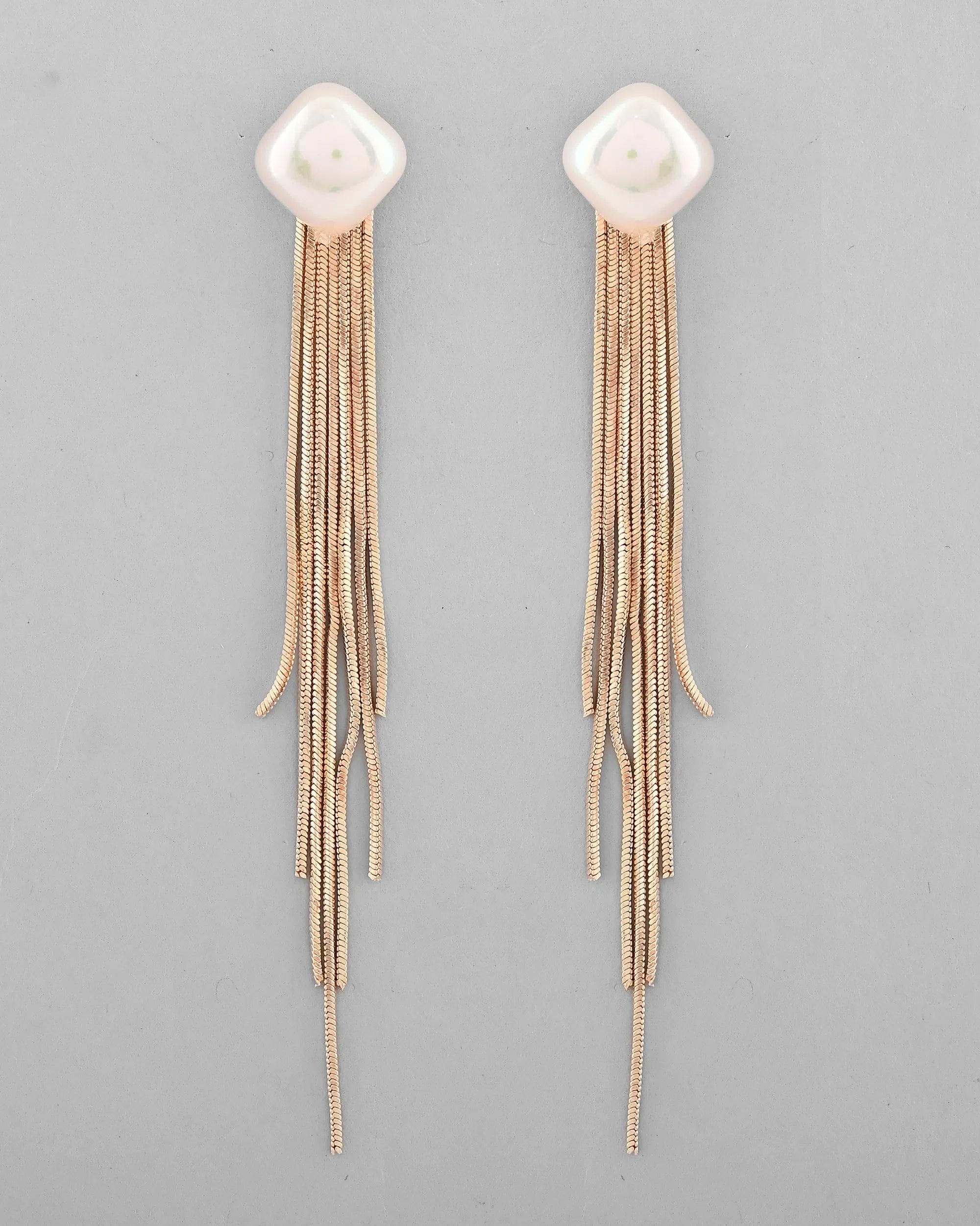 Pearl Studded Earrings: Trendy Indian Artificial Jewelry