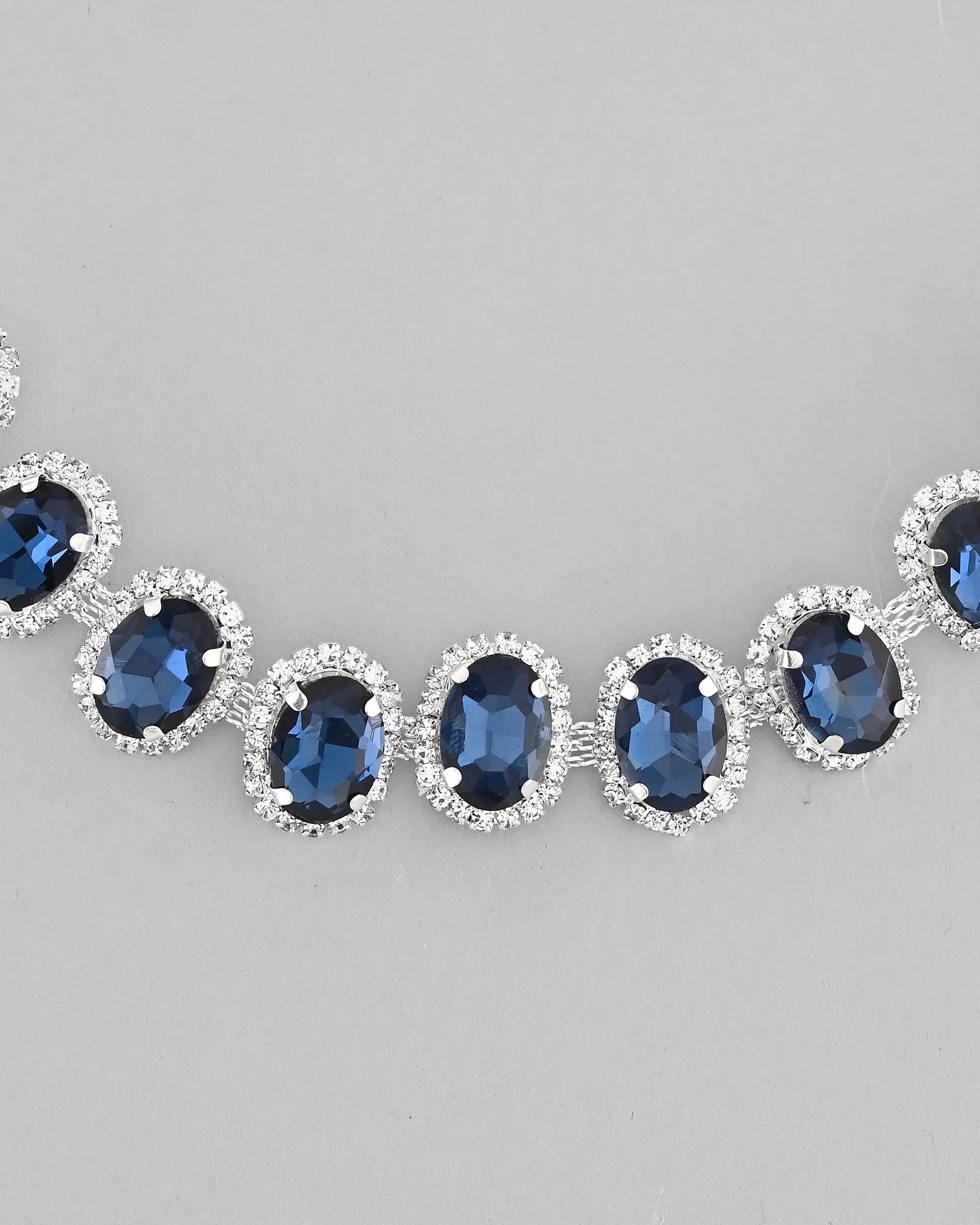 Blue Stone Choker Set - Trendy Artificial Jewelry | India