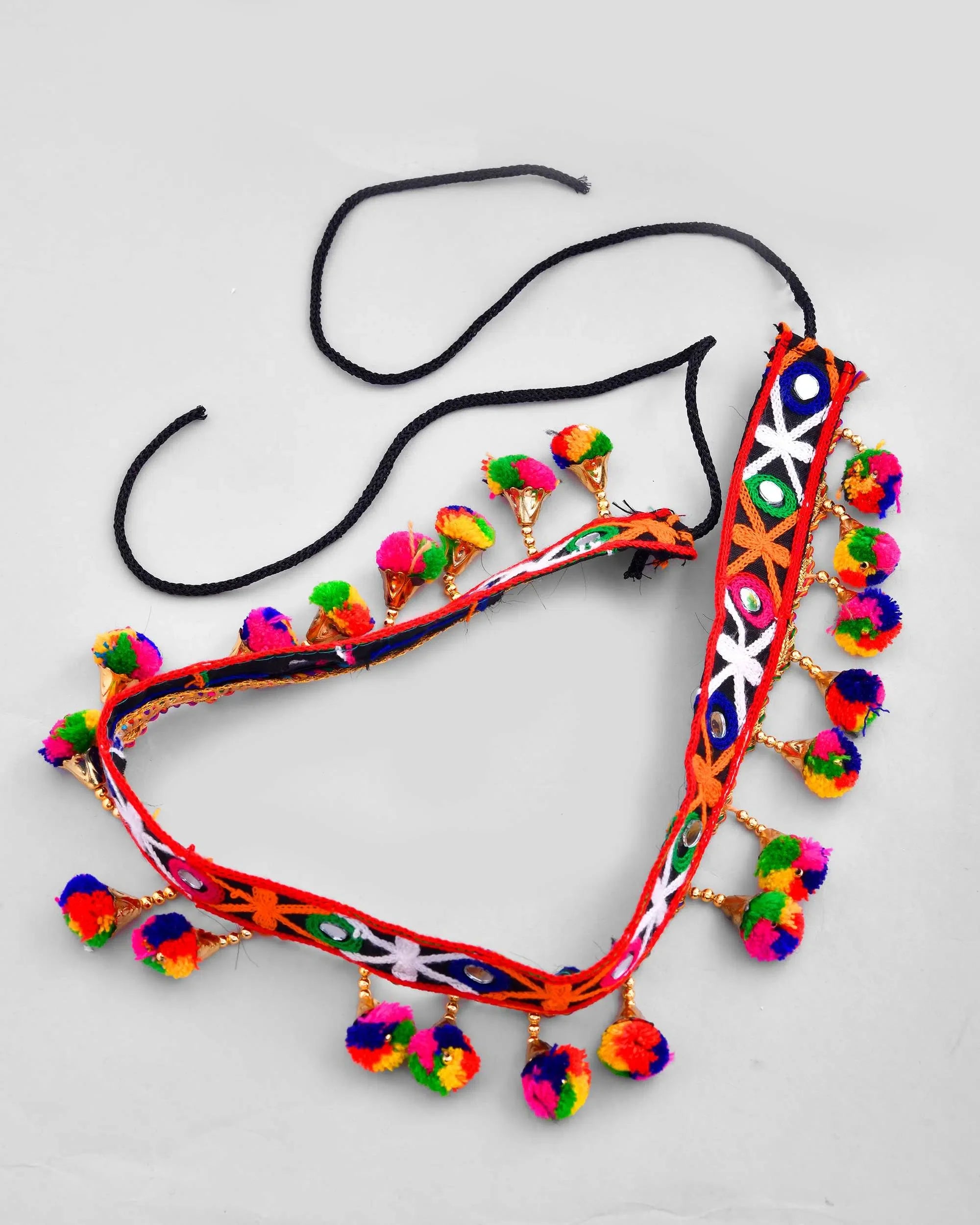 Multi Colour Adjustable Waist Belt - Trendy Artificial Jewelry