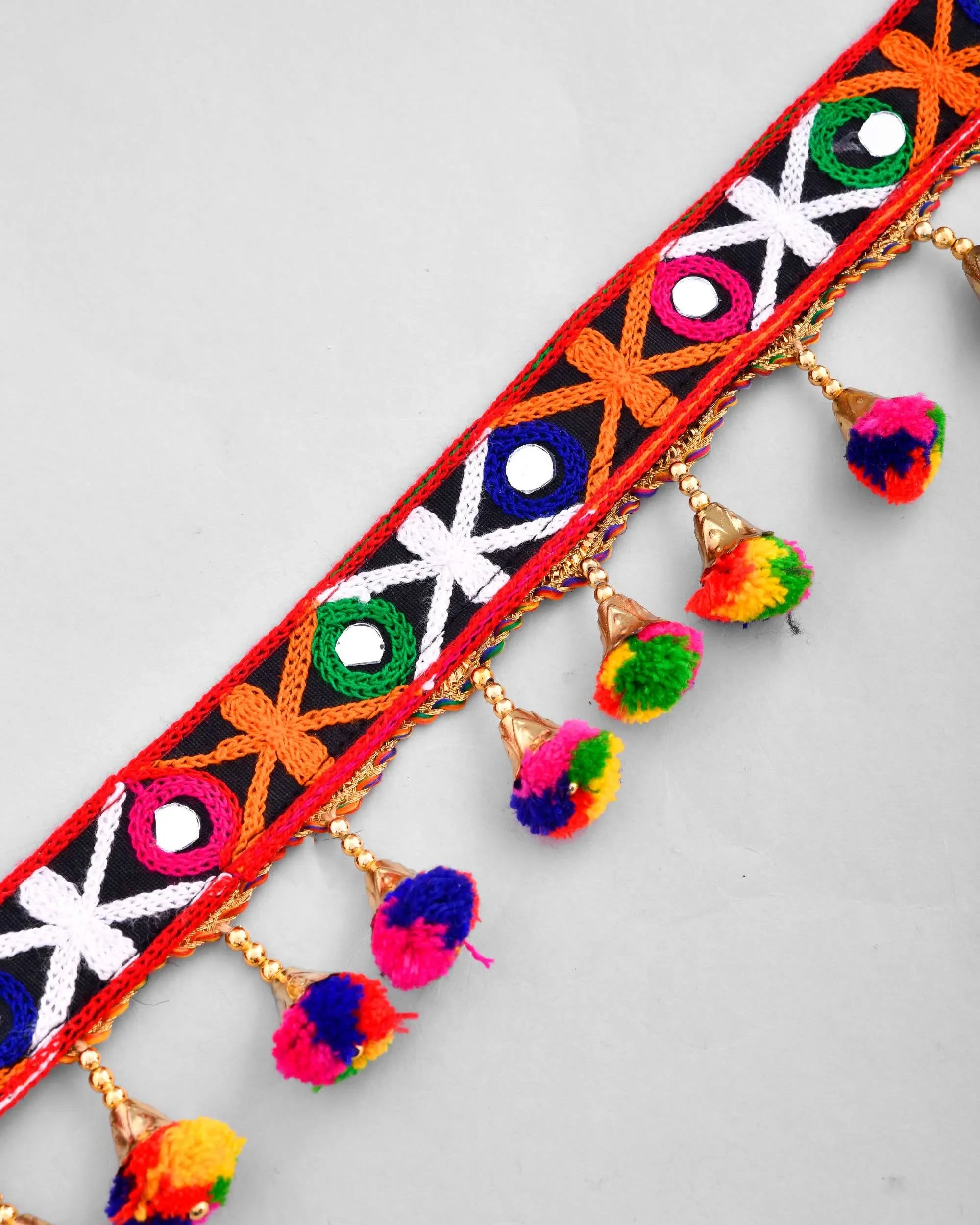 Multi Colour Adjustable Waist Belt - Trendy Artificial Jewelry