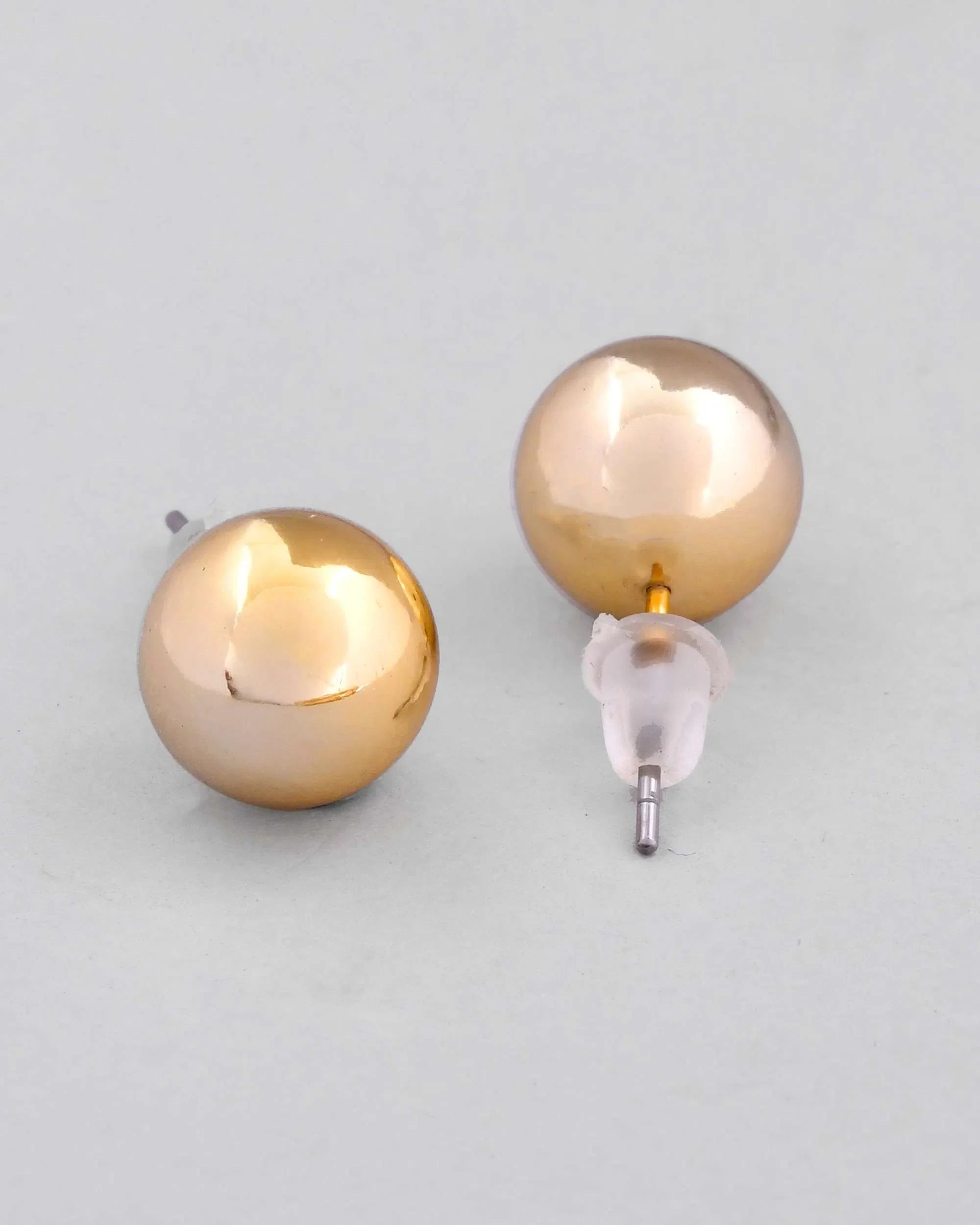 Gold Plated Hasli Earring Set | Trendy Artificial Jewelry