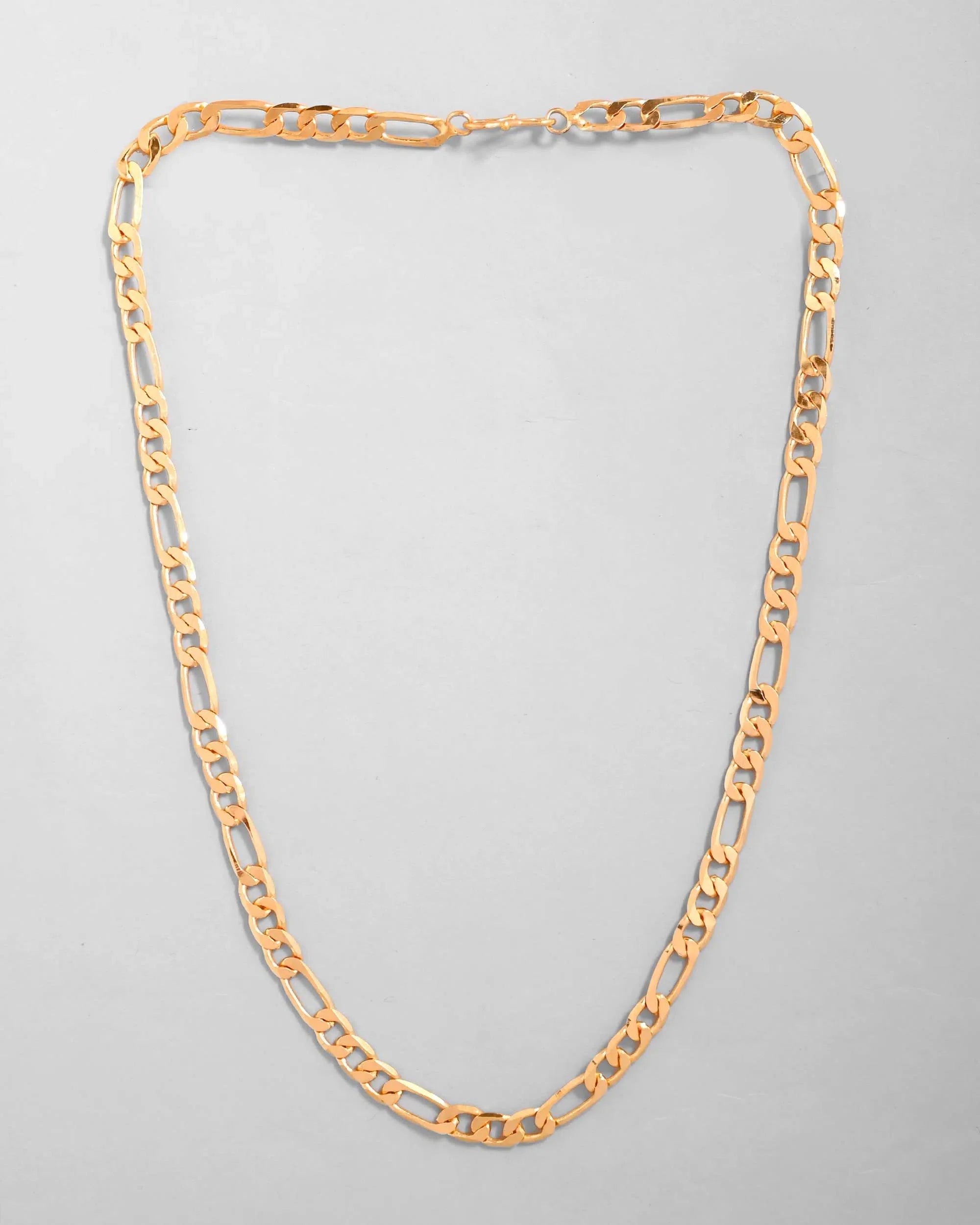 Gold Plated Designer Chain for Men - Stainless Steel Chain