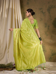Womens Fashion Ethnic Pista Green Color Sarees-MLSHWSA1338PSG0ONE