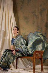 Womens Fashion Ethnic Grey Color Sarees-MLSHWSA1340GRY0ONE