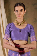 Womens Fashion Ethnic Purple Color Sarees-MLSHWSA1349PUP0ONE