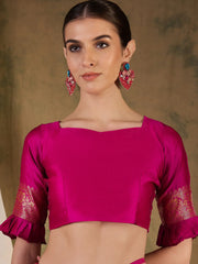 Womens Fashion Ethnic Pink Color Sarees-MLSHWSA1360PNK0ONE