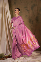 Womens Fashion Ethnic Pink Color Sarees-MLSHWSA1367PNK0ONE