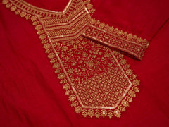 Art Silk Fabric Rani Colour Top Bottom Dupatta Set-MLWSHKS4381PNK