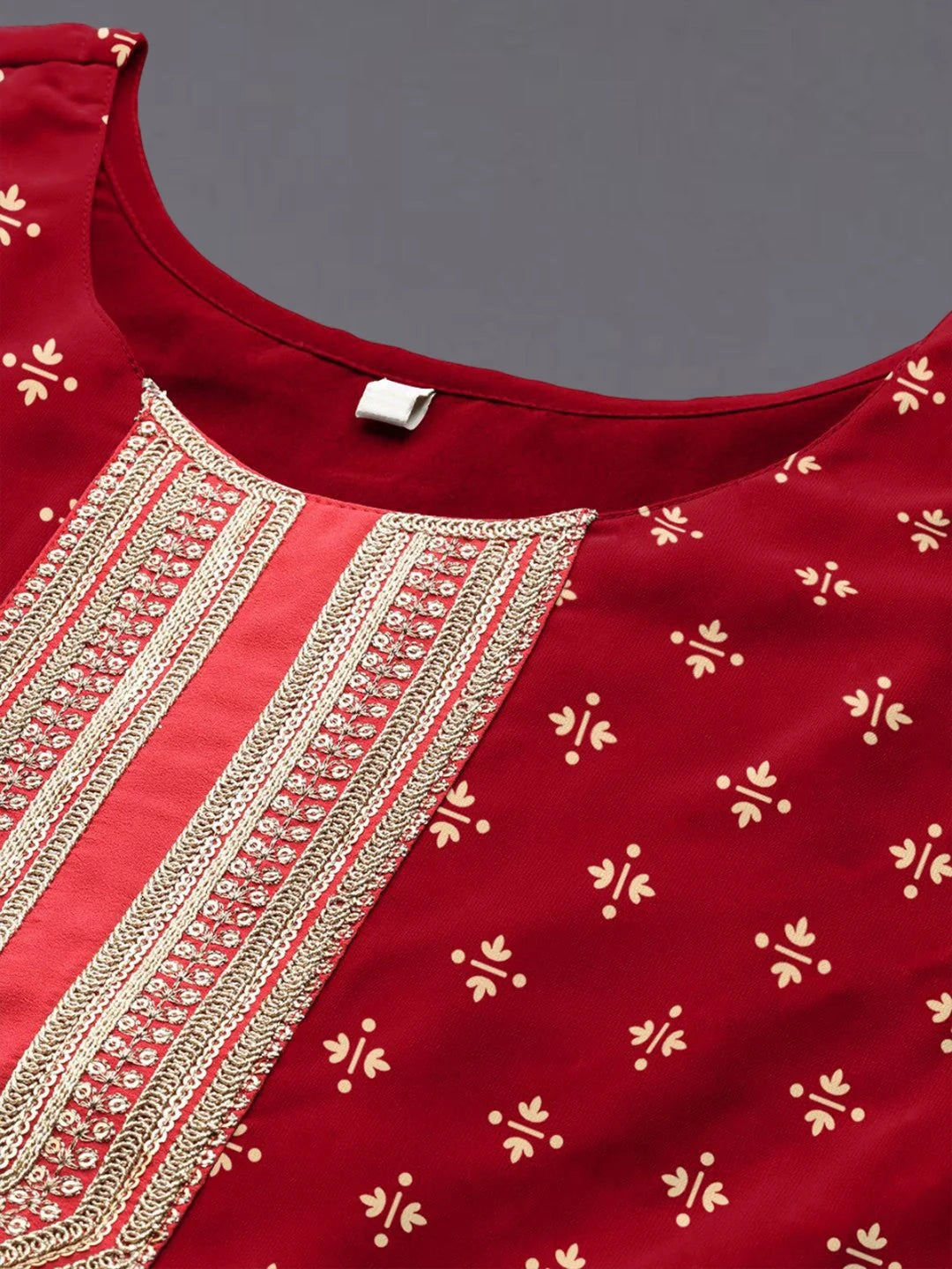 Floral Printed Kurta Set | Women's Indian Kurta Sets Online - Style 1