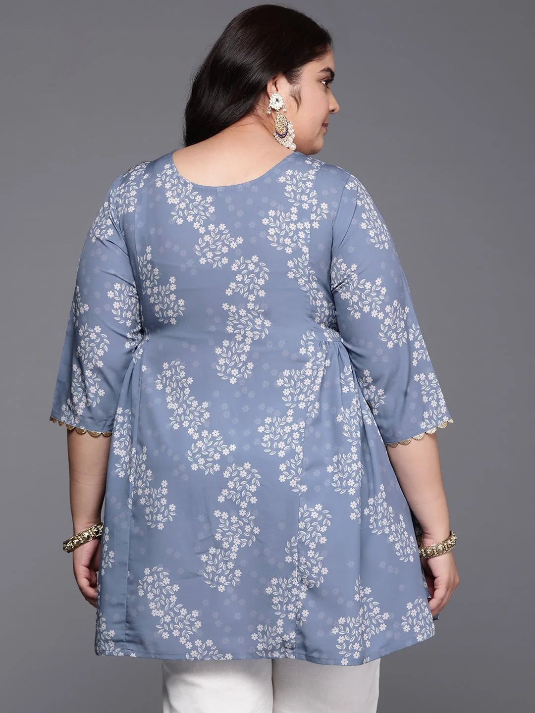 Embellished Tunic Top: Printed Indian Kurtis for Women Online