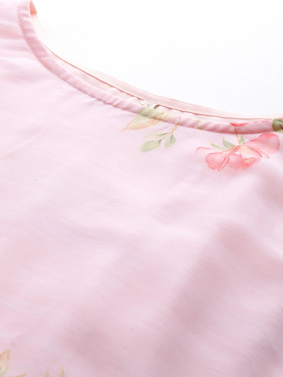 Plus Size Floral Cape Sleeve Gown | Indian Dresses Online