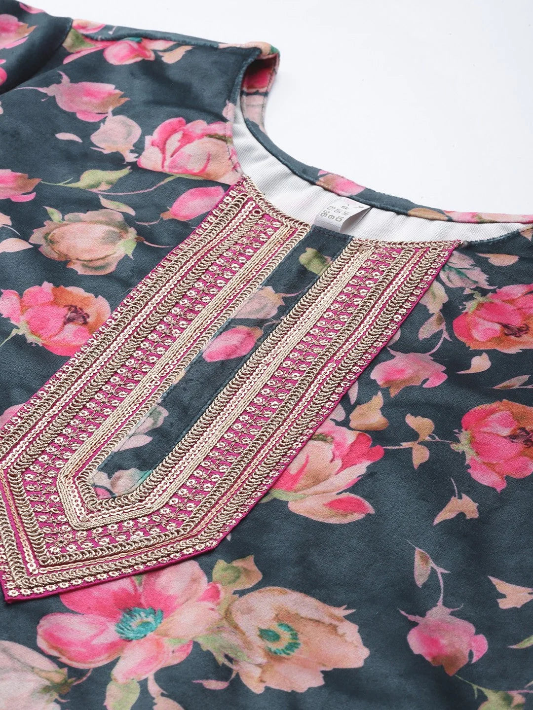 Floral Velvet Co Ord Sets for Women - Stylish Two Piece Sets