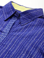 Printed Pure Cotton Tunic With Palazzos-AHTUPZ-COMBO-817