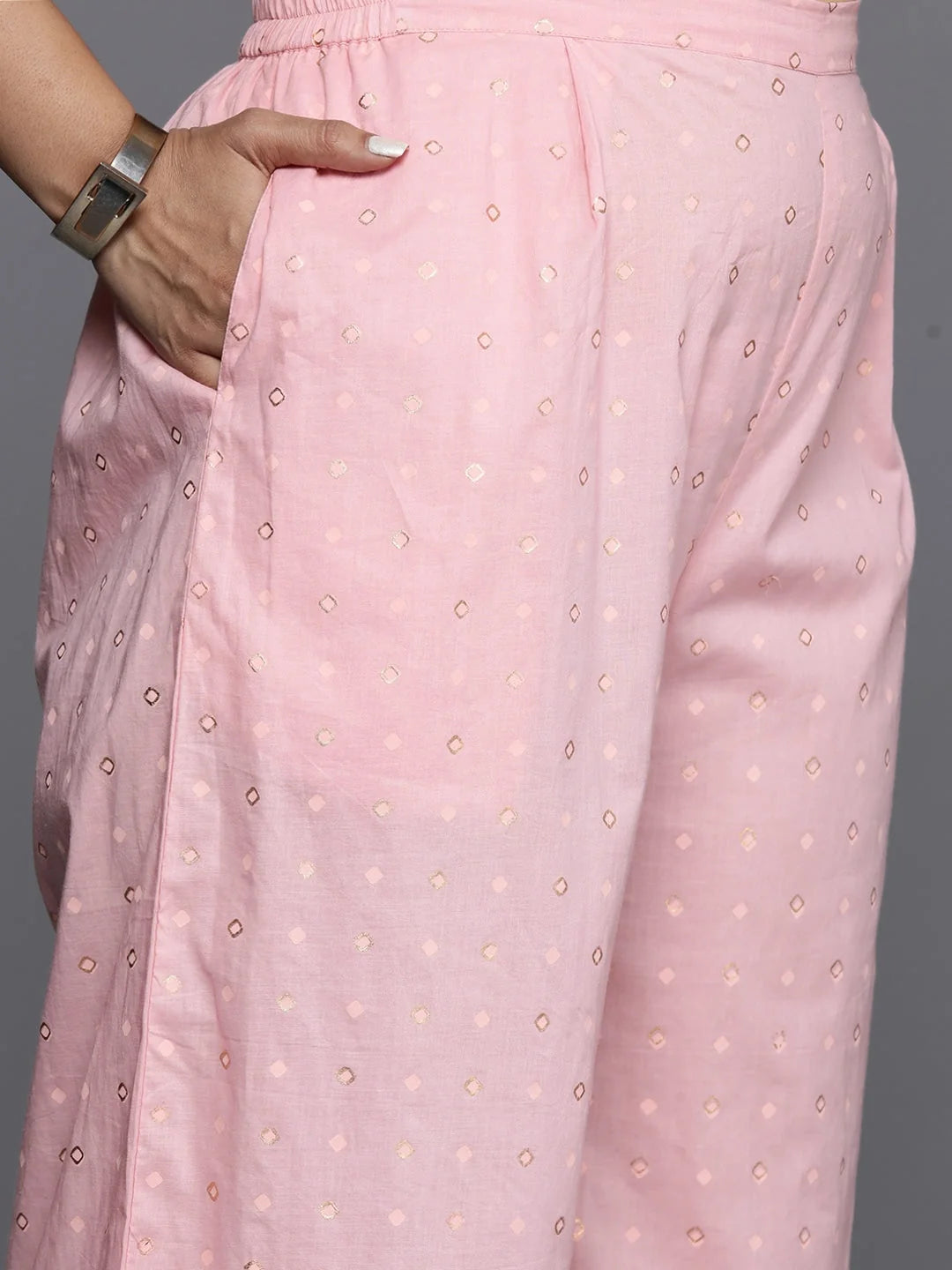 Plus Size Printed Kurta Set | Women's Indian Cotton Kurta