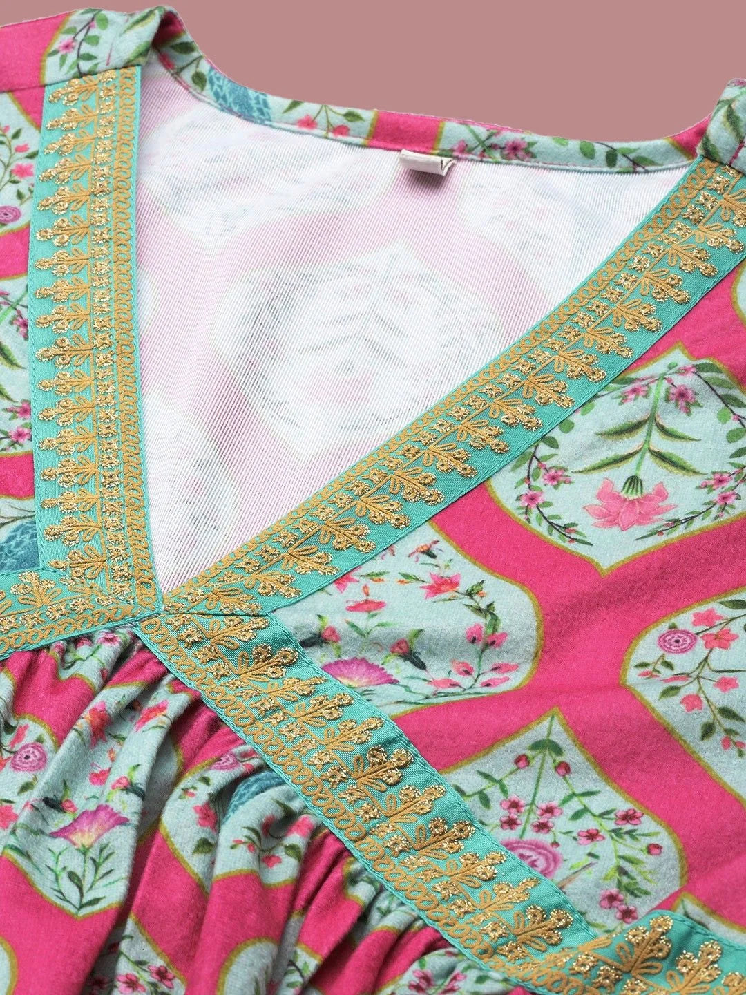 Pink Velvet Kurta Palazzo Sets | Designer Women's Indian Outfit