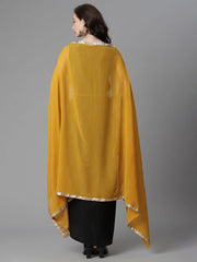 Black Solid Top & Skirt With Shrug-AHTPDUSK-COMBO-332-FF