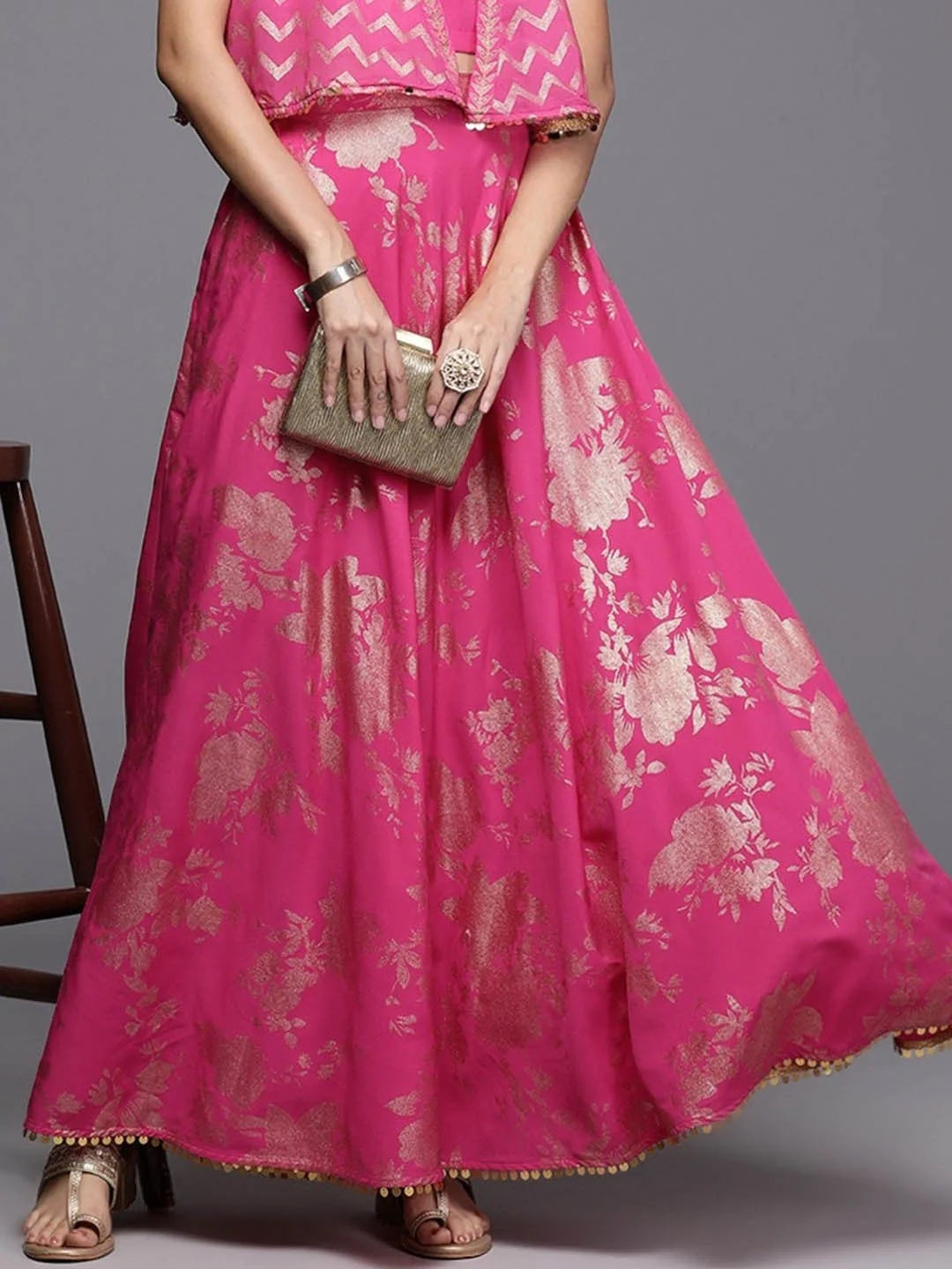 Printed Ethnic Maxi Skirts - Women's Traditional Skirts Online