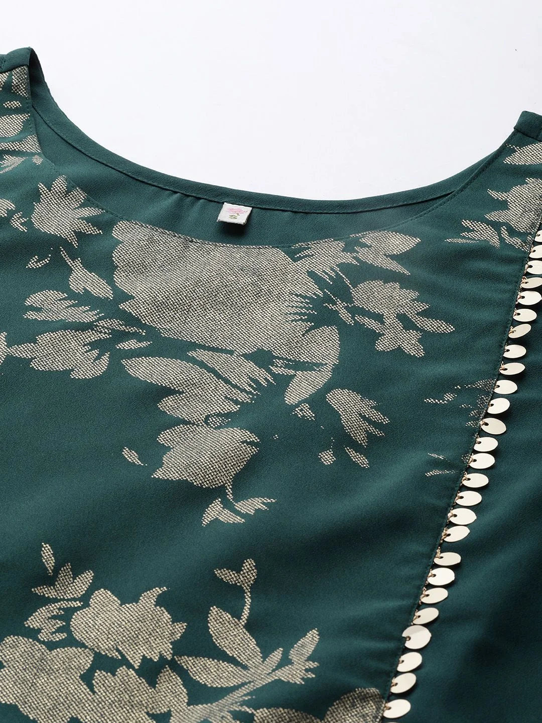 Green Printed Kurta Pant Set with Dupatta | Indian Kurta Sets