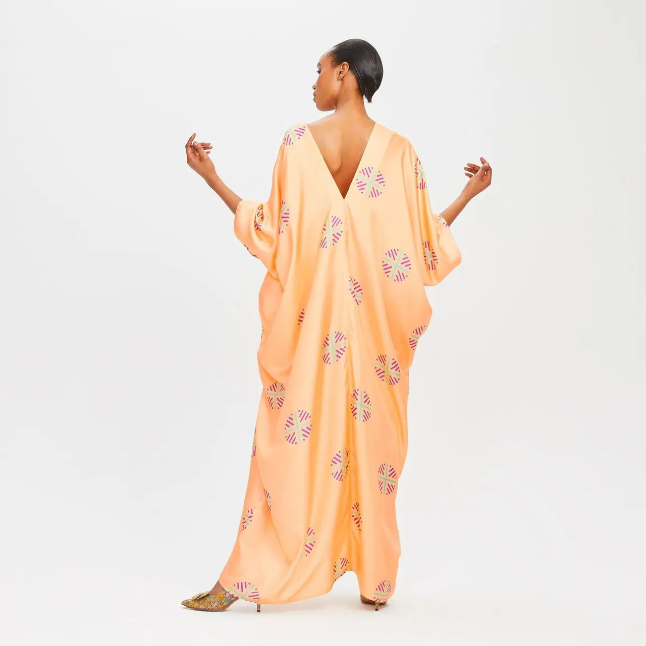 Premium Designer Kaftans: Women's Long Printed Kaftan Dresses