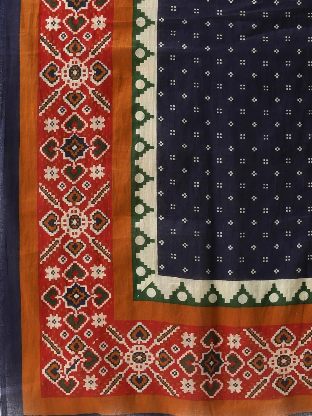 Blue & Red Printed Kurta Palazzo Set | Indian Kurtas